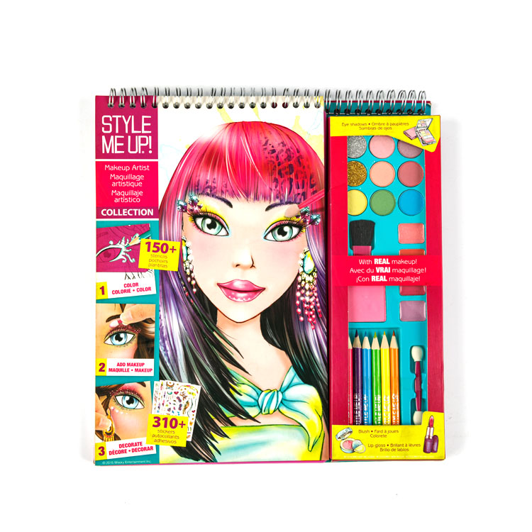 Sketch Book - Sách xoắn ốc với Crayon Pad BG